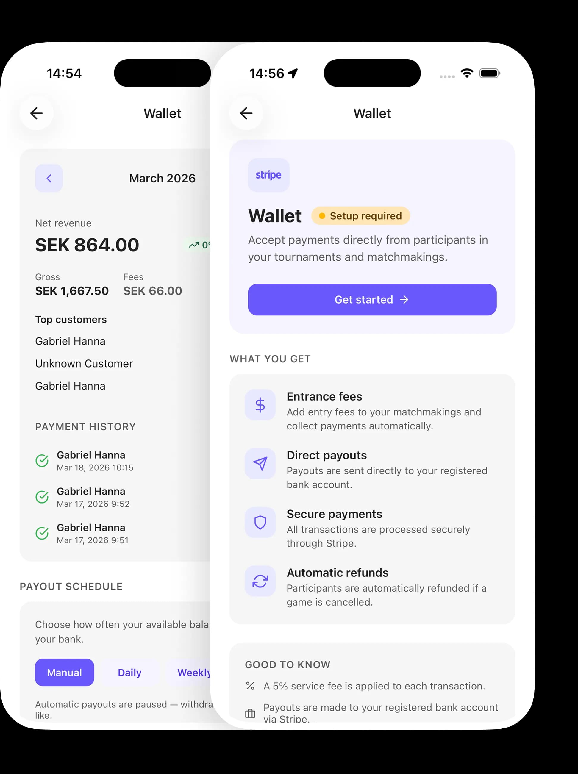 Get paid effortlessly