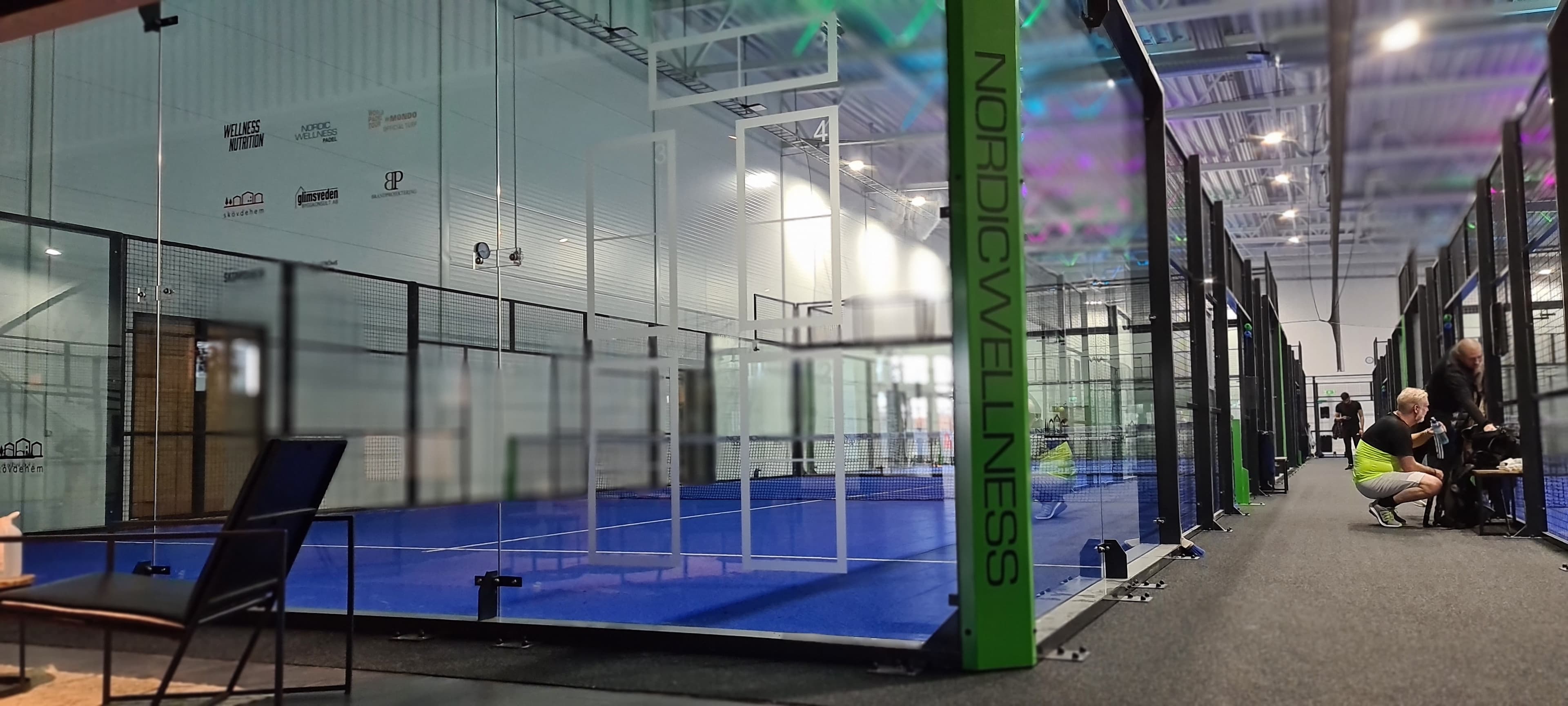 Nordic Wellness Linköping Tornby Padel