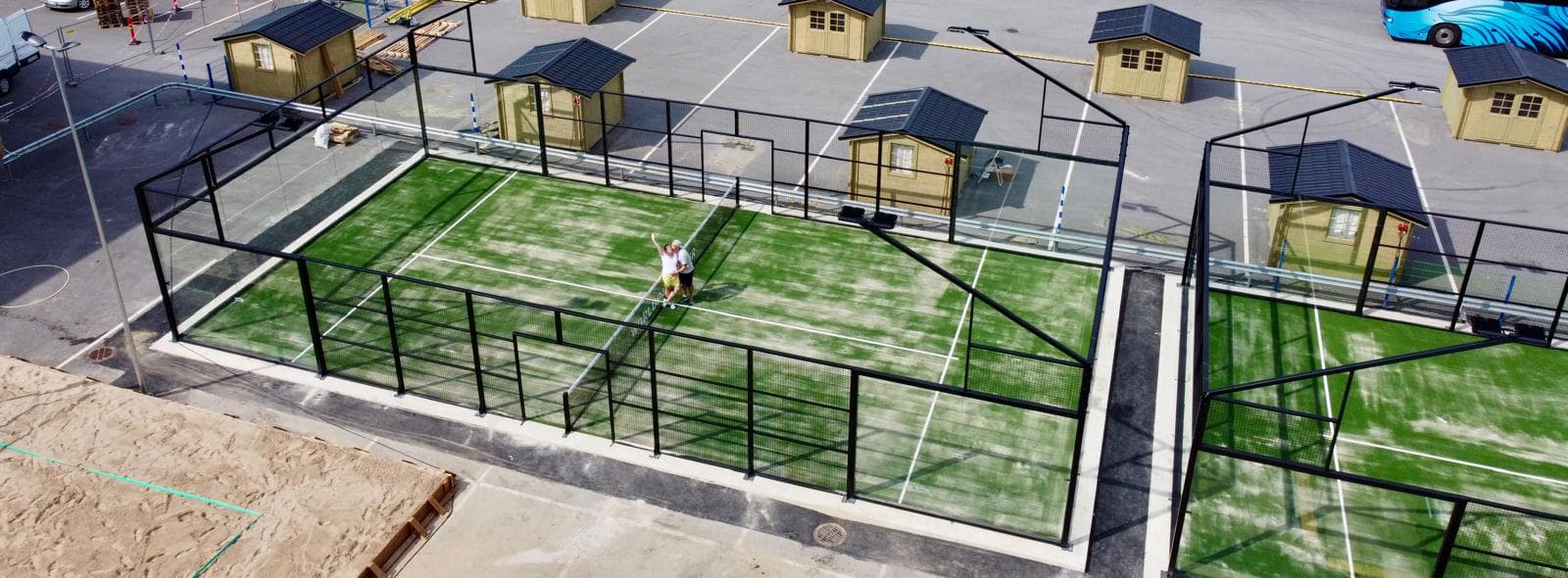 Padel or Die Ideapark ulkokentät